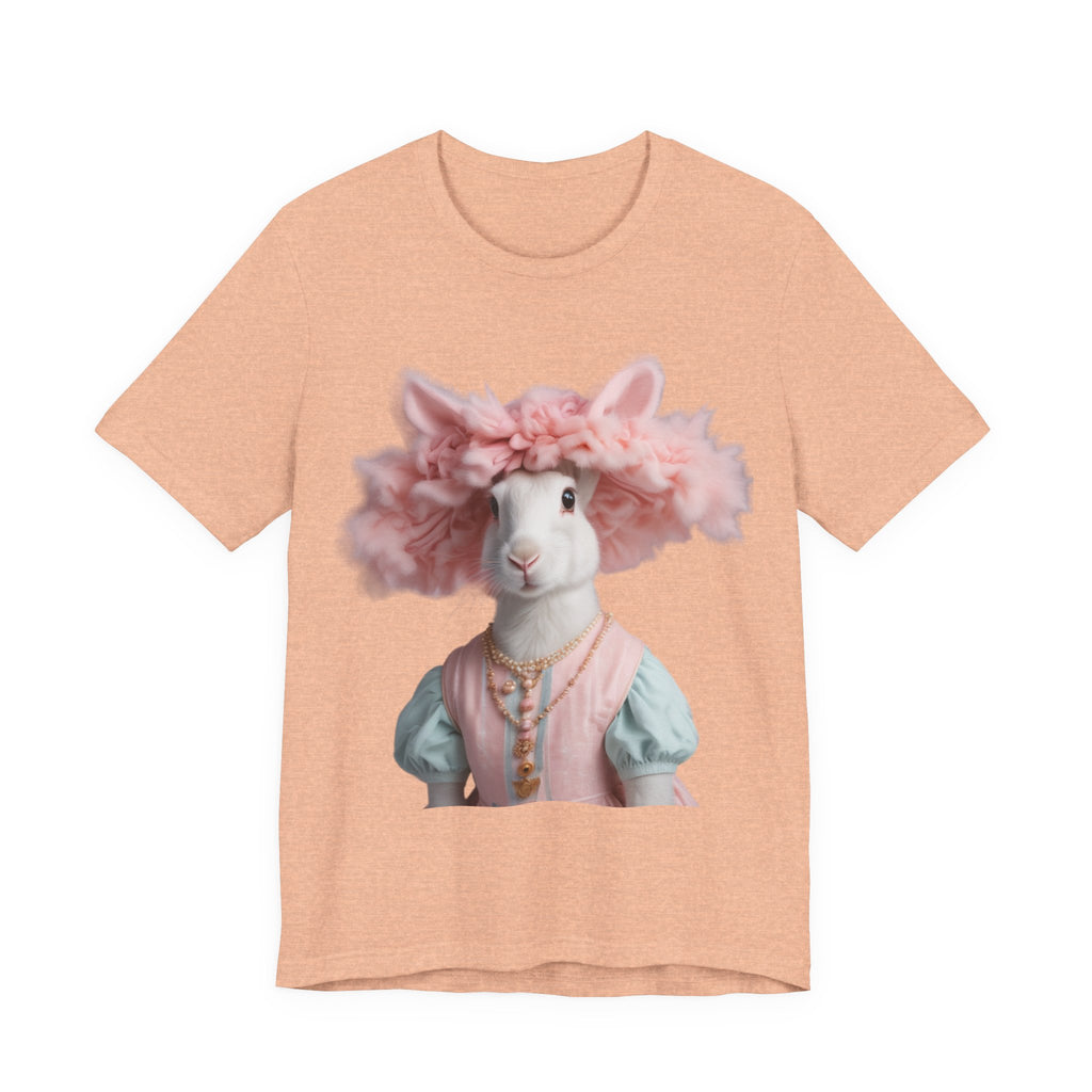 Whimsical Bunny Graphic Tee - Perfect for Easter and Spring Celebrations